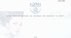Desktop Screenshot of elysee-cosmetiques.fr
